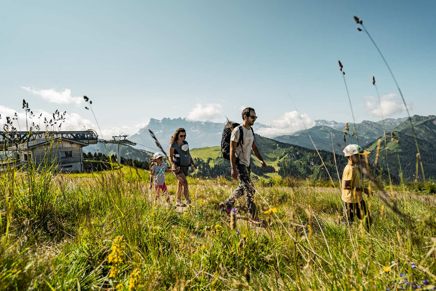 Vacances en famille à Châtel