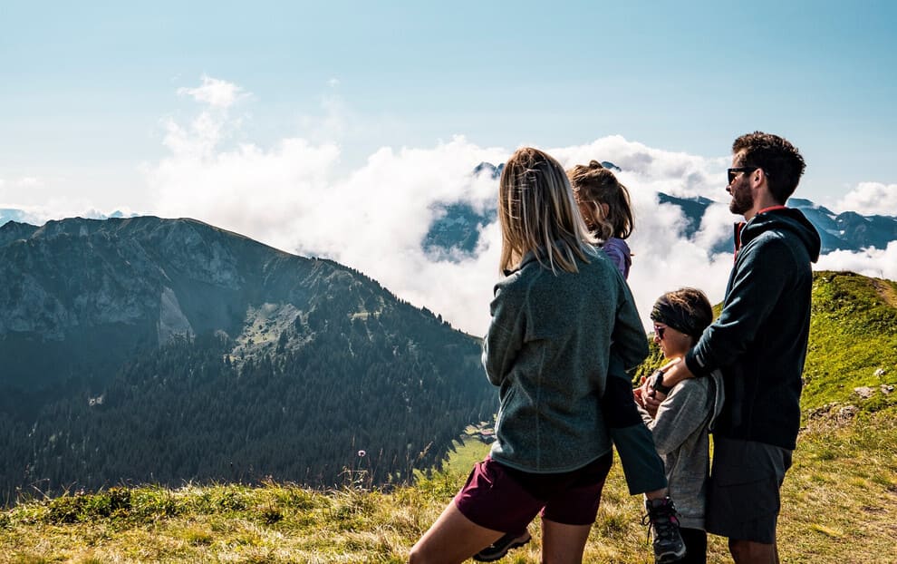 Week-end en famille à Châtel pendant l'été 2023